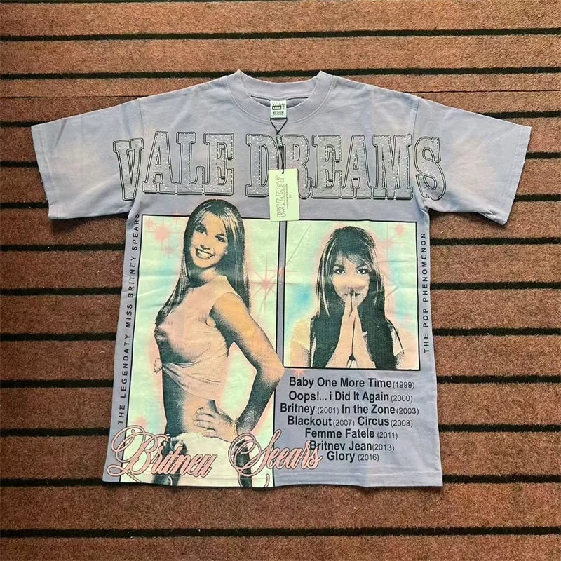 Purple Vintage VALLEY T-Shirt